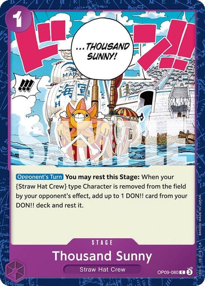 Thousand Sunny, Emperors in the New World OP09-080