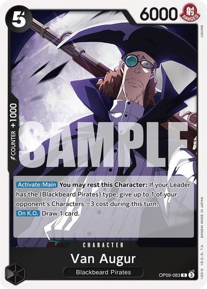 Van Augur, Emperors in the New World OP09-083