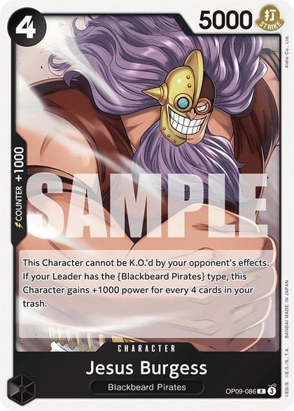 Jesus Burgess, Emperors in the New World OP09-086