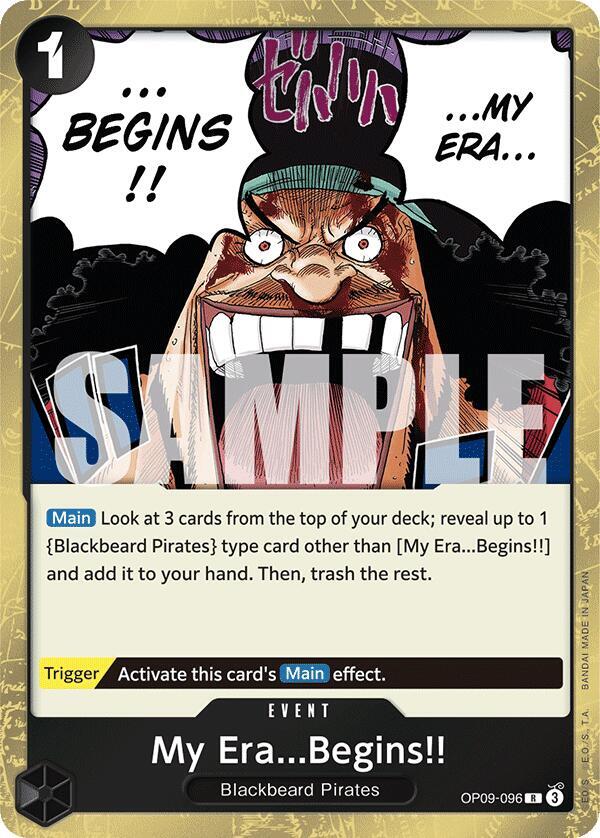 My Era...Begins!!, Emperors in the New World OP09-096