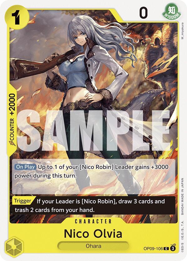Nico Olvia, Emperors in the New World OP09-106