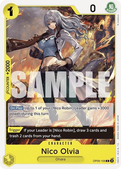 Nico Olvia, Emperors in the New World OP09-106