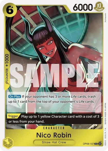 Nico Robin (107), Emperors in the New World OP09-107