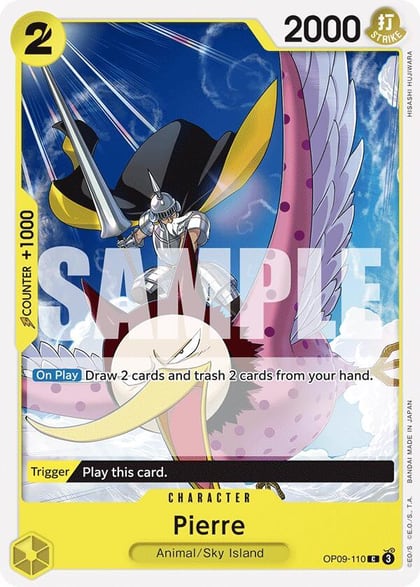 Pierre, Emperors in the New World OP09-110