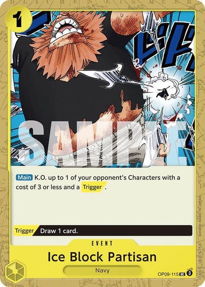 Ice Block Partisan, Emperors in the New World OP09-115