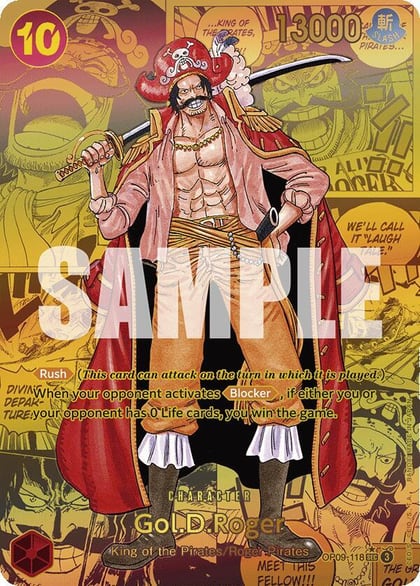 Gol.D.Roger (Manga), Emperors in the New World OP09-118