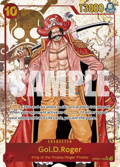 Gol.D.Roger (Alternate Art), Emperors in the New World OP09-118