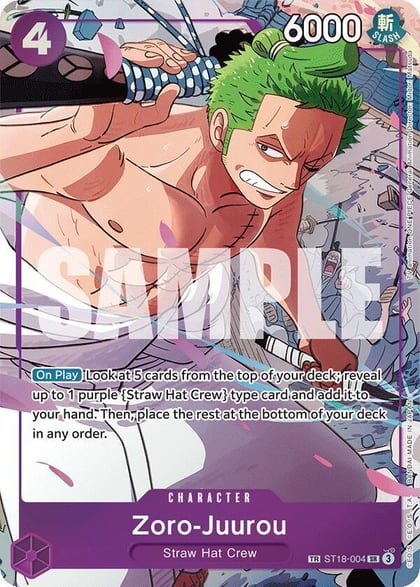 Zoro-Juurou (ST18-004), Emperors in the New World ST18-004