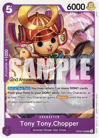 Tony Tony.Chopper (067), Emperors in the New World: 2nd Anniversary Tournament Cards OP09-068