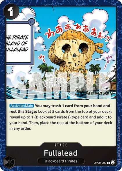 Fullalead, Emperors in the New World: 2nd Anniversary Tournament Cards OP09-099