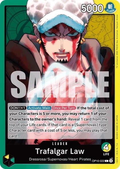 Trafalgar Law (022), Royal Blood OP10-022