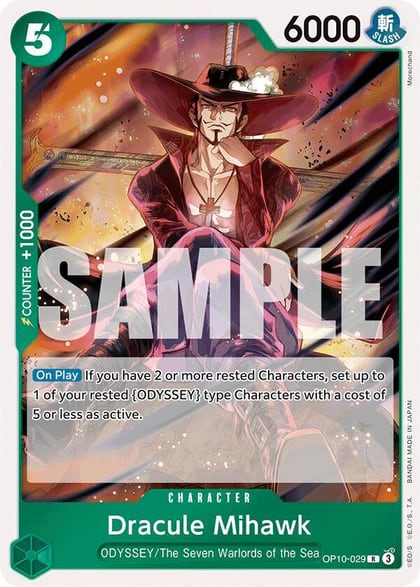 Dracule Mihawk, Royal Blood OP10-029