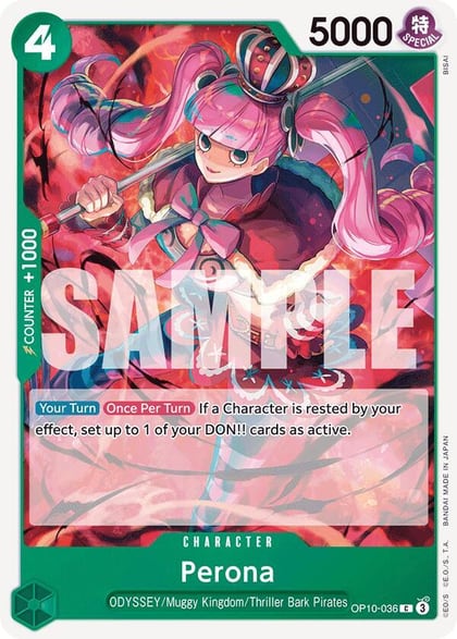 Perona (036), Royal Blood OP10-036