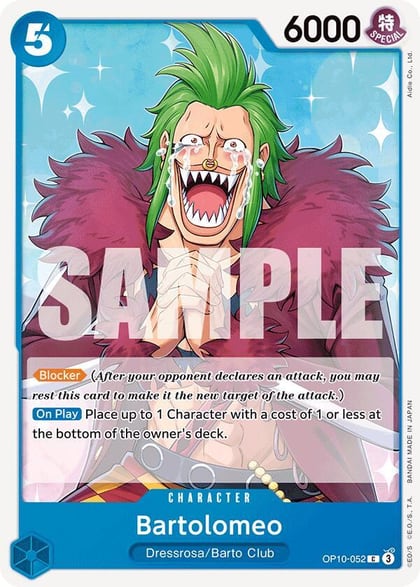 Bartolomeo, Royal Blood OP10-052