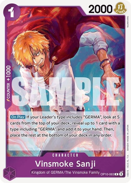 Vinsmoke Sanji, Royal Blood OP10-063