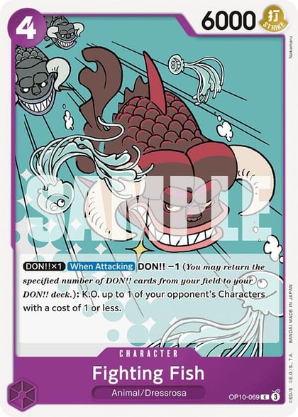 Fighting Fish, Royal Blood OP10-069