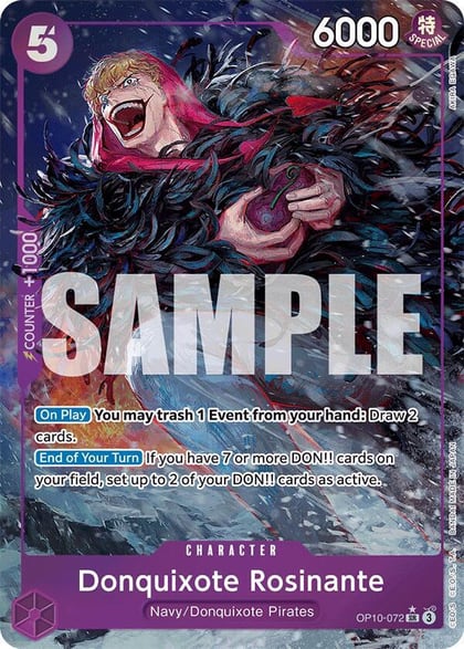 Donquixote Rosinante (Parallel), Royal Blood OP10-072