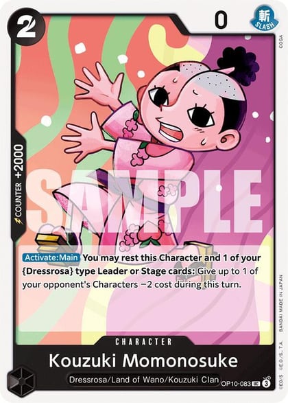 Kouzuki Momonosuke (083), Royal Blood OP10-083