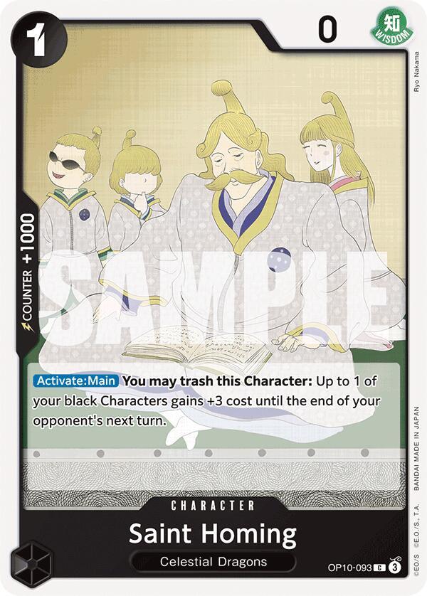 Saint Homing, Royal Blood OP10-093