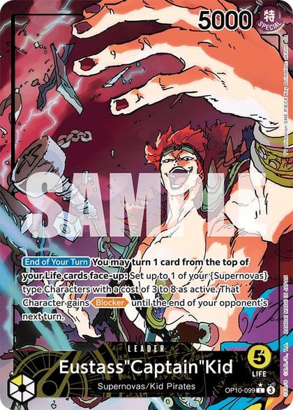 Eustass"Captain"Kid (099) (Parallel), Royal Blood OP10-099