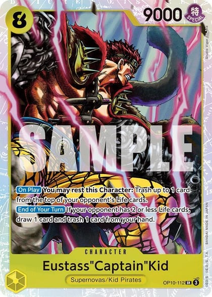 Eustass"Captain"Kid (112), Royal Blood OP10-112