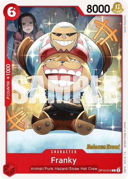 Franky (014), Royal Blood Release Event Cards OP10-014