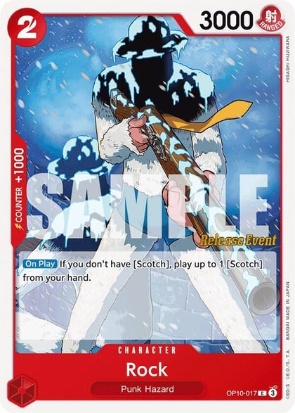 Rock, Royal Blood Release Event Cards OP10-017