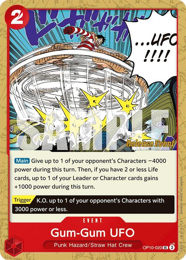 Gum-Gum UFO, Royal Blood Release Event Cards OP10-020