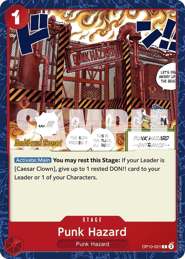 Punk Hazard, Royal Blood Release Event Cards OP10-021
