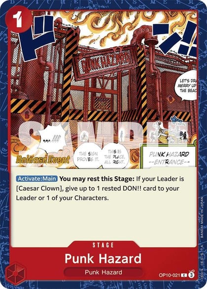 Punk Hazard, Royal Blood Release Event Cards OP10-021