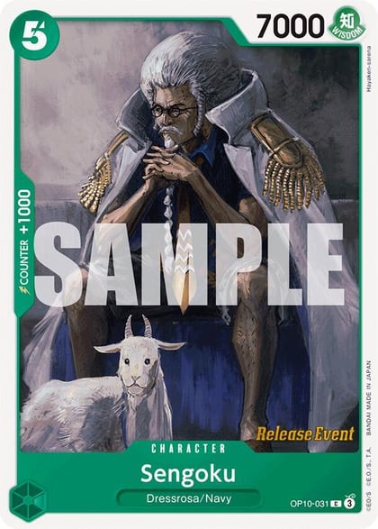 Sengoku, Royal Blood Release Event Cards OP10-031