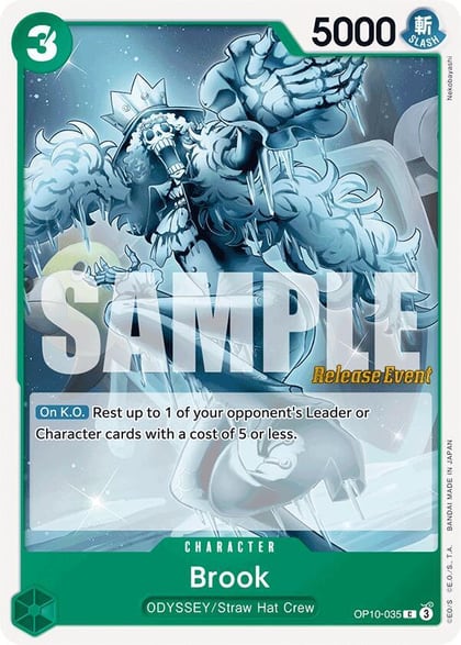 Brook (035), Royal Blood Release Event Cards OP10-035