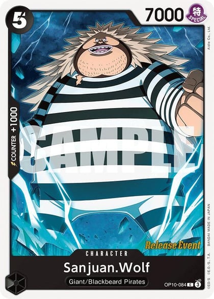 Sanjuan.Wolf, Royal Blood Release Event Cards OP10-084