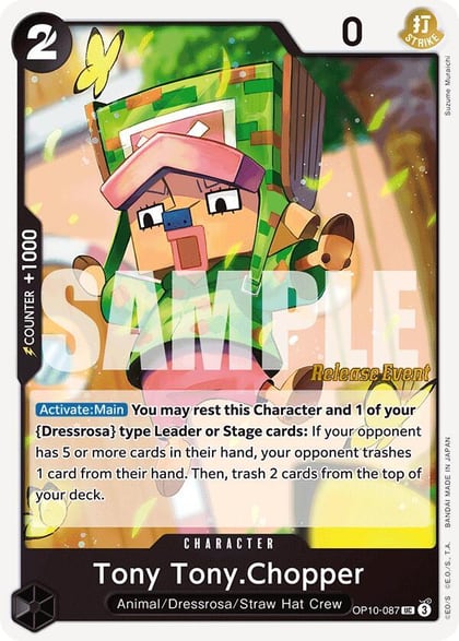 Tony Tony.Chopper (087), Royal Blood Release Event Cards OP10-087