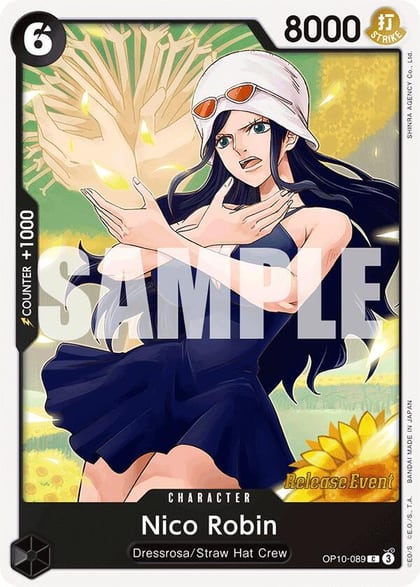 Nico Robin, Royal Blood Release Event Cards OP10-089