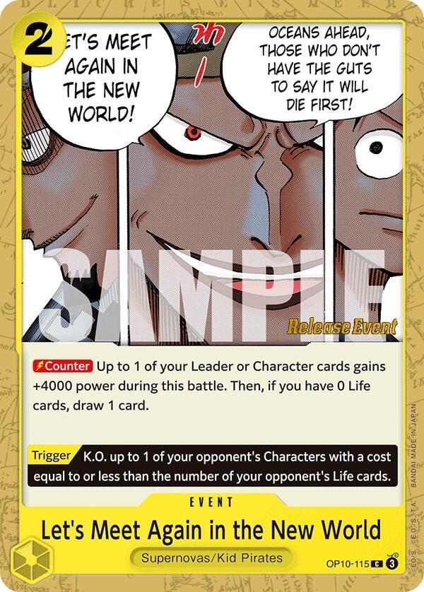 Let's Meet Again in the New World, Royal Blood Release Event Cards OP10-115