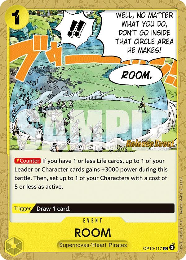 ROOM, Royal Blood Release Event Cards OP10-117