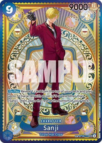 Sanji (SP), A Fist of Divine Speed OP06-119