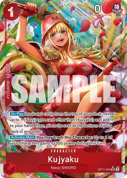 Kujyaku (Alternate Art), A Fist of Divine Speed OP11-004
