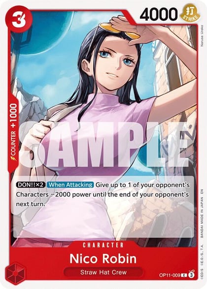 Nico Robin, A Fist of Divine Speed OP11-009