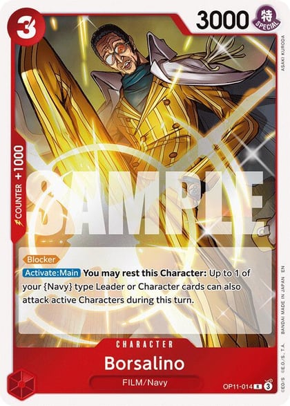 Borsalino, A Fist of Divine Speed OP11-014