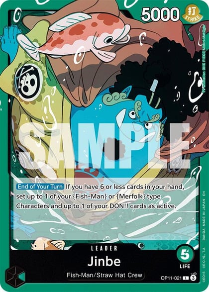Jinbe (021), A Fist of Divine Speed OP11-021