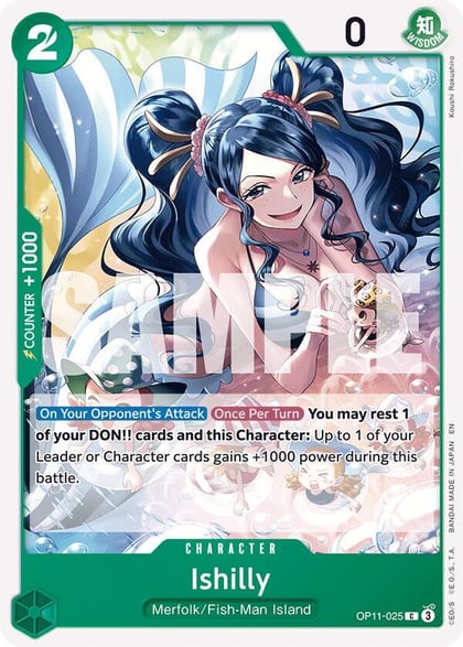 Ishilly, A Fist of Divine Speed OP11-025