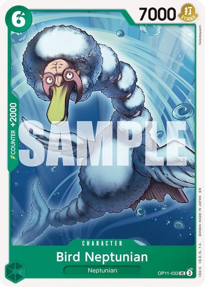 Bird Neptunian, A Fist of Divine Speed OP11-033