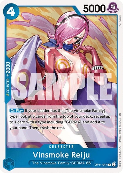 Vinsmoke Reiju, A Fist of Divine Speed OP11-047