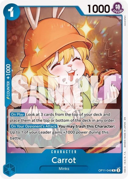Carrot, A Fist of Divine Speed OP11-049