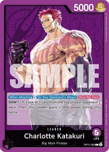 Charlotte Katakuri (062), A Fist of Divine Speed OP11-062