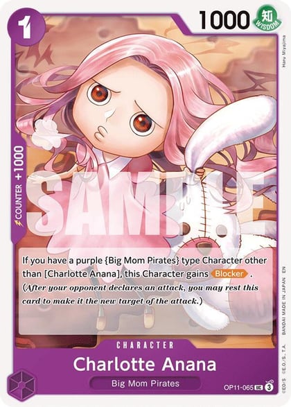 Charlotte Anana, A Fist of Divine Speed OP11-065