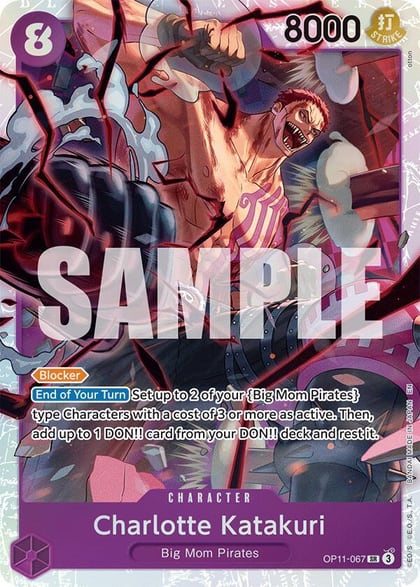 Charlotte Katakuri (067), A Fist of Divine Speed OP11-067