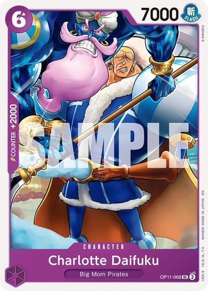 Charlotte Daifuku, A Fist of Divine Speed OP11-068